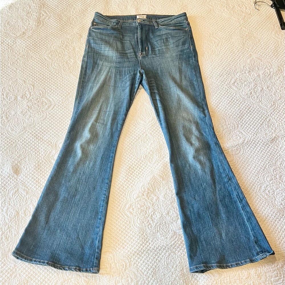 Hudson Jeans Light Blue Flare Denim